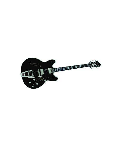 Hagstrom Tremar Viking DLX BLK