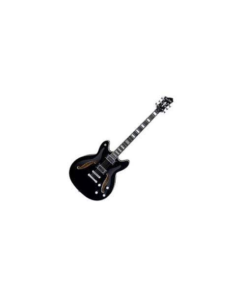 Hagstrom Viking DLX Baritone BLK