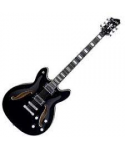 Hagstrom Viking DLX Baritone BLK