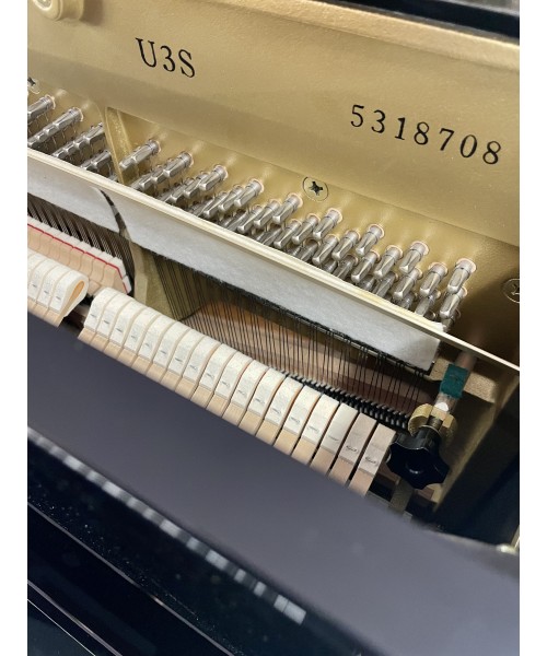 PIANOFORTE VERTICALE YAMAHA U3S NERO LUCIDO