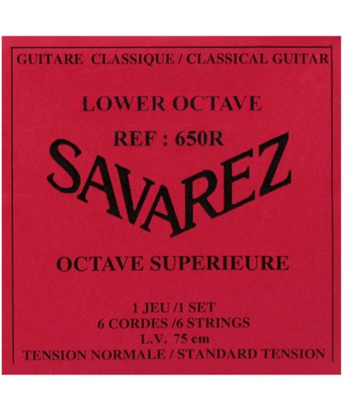 SAVAREZ 650R LOWER OCTAVE STRING SET