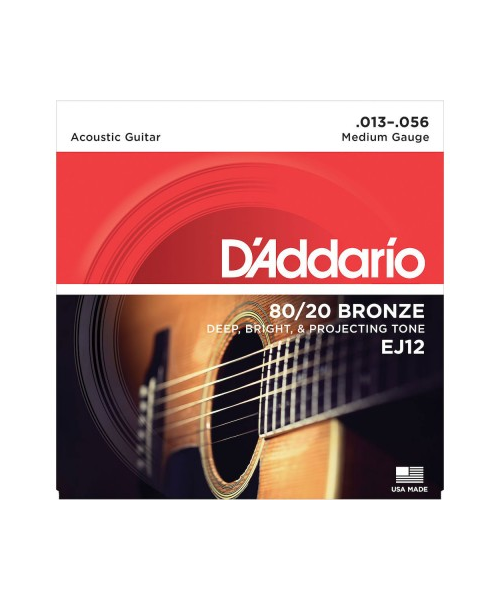 D'Addario ej12 bronze medium 