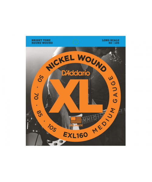 D'Addario exl 160 medium gauge 