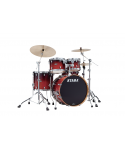 TAMA STARCLASSIC PERFORMER 4PC SHELL KIT DARK CHERRY FADE