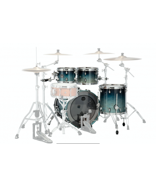 MAPEX IT SR504XRJ Saturn New Fusion 4 pieces Teal Blue Fade