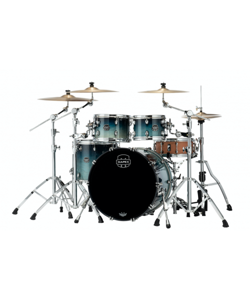 MAPEX IT SR529XURJ SATURN NEW ROCK FAST 4 PEZZI TEAL BLUE FADE