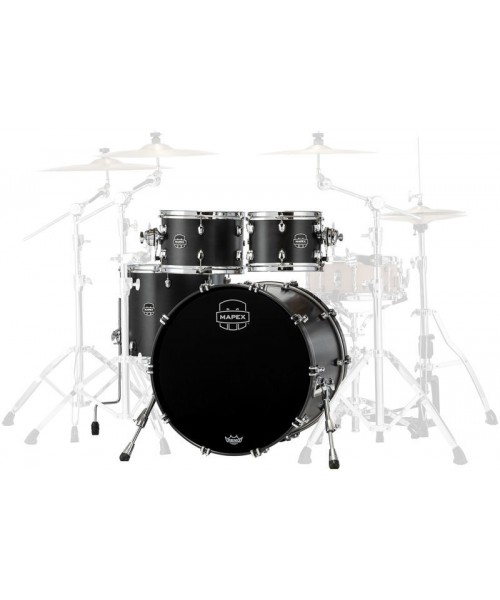 MAPEX IT SR529XFB Saturn New Rock 4 pieces Satin Black