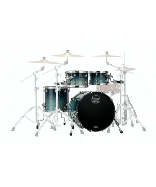 MAPEX IT SR529XRJ Saturn New Rock 4 pieces Teal Blue Fade