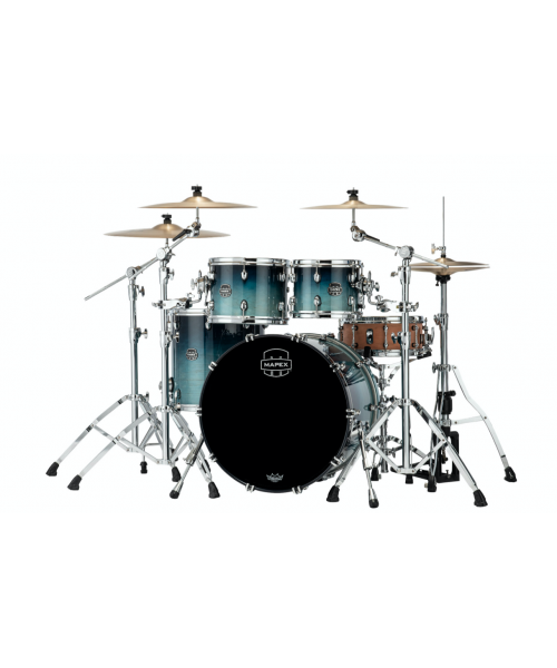 MAPEX IT SR529XRJ Saturn New Rock 4 pieces Teal Blue Fade