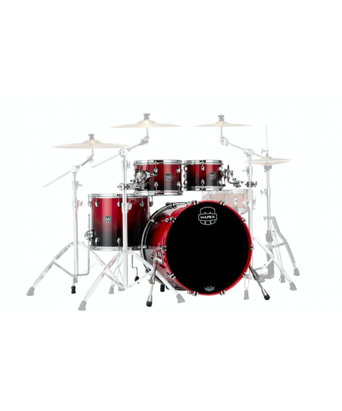 MAPEX IT SR529XRQ Saturn New Rock 4 pieces Scarlet Fade