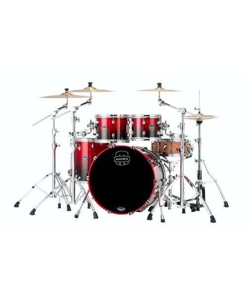 MAPEX IT SR529XRQ SATURN NEW ROCK 4 PEZZI SCARLET FADE