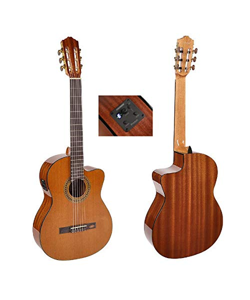 Salvador Cortez DC-08-BB Classical guitar 1/ 2