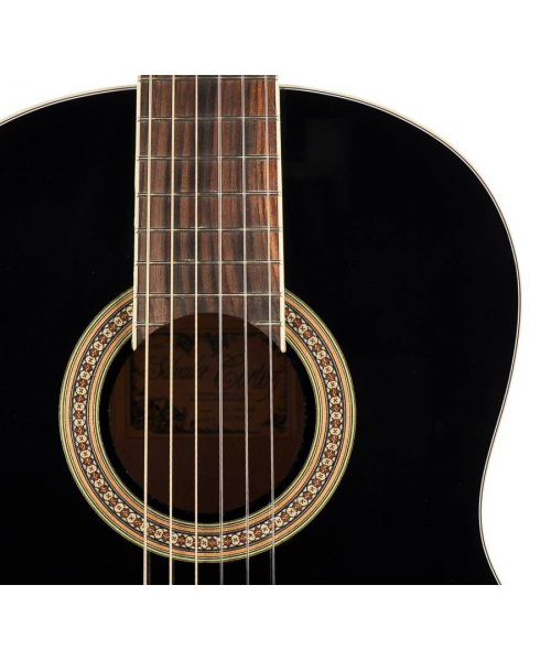 Salvador cortez cc-10-bk chitarra classica 4/4 nera