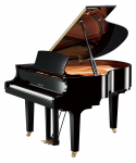 pianoforte mezza coda yamaha mod. c1xpe nero lucido