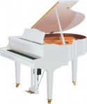 pianoforte mezza coda yamaha mod. dc3enpropwhx bianco lucido