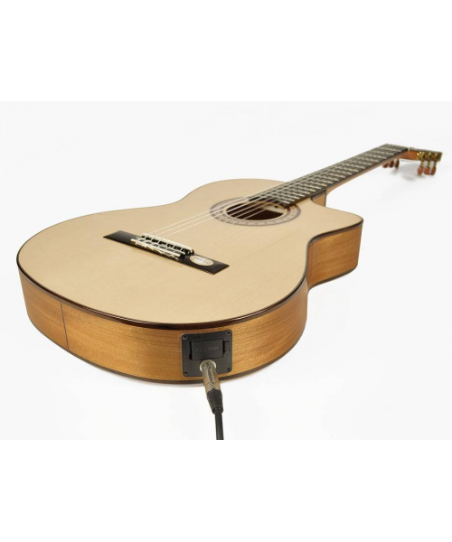 Salvador Cortez CF-55TCE Electrified Flamenco Guitar