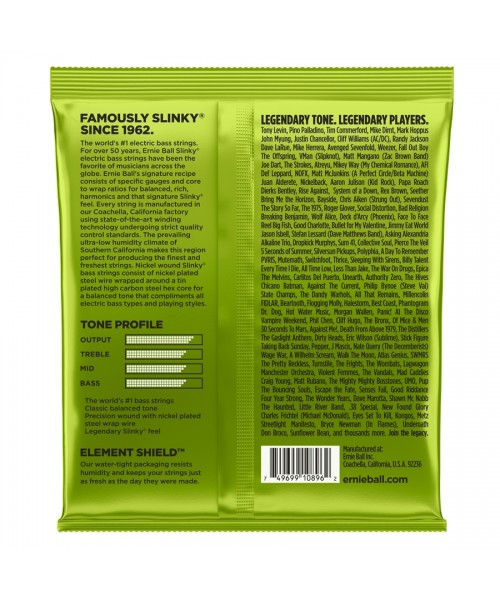 ernie ball 2856 regular slinky nickel wound medium scale