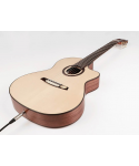 Salvador cortez cs-205 chitarra classica 4/4 narrow elettrificata
