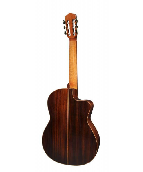 Salvador Cortez DC-60LCE classic 4/4 handcase electronified guitar