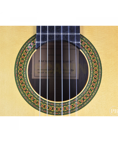 Paulino bernabe chitarra p.bernabe mod.20 tavola abete