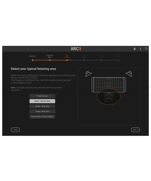 IK Multimedia ARC System 2.5/3.0 - sistema di correzione acustica per MAC e PC