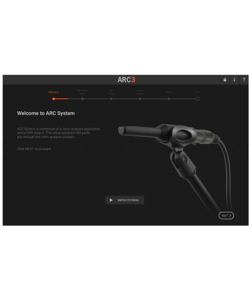 IK Multimedia ARC System 2.5/3.0 - sistema di correzione acustica per MAC e PC