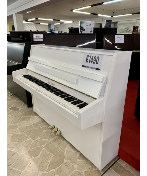 Vertical piano mod.108 white