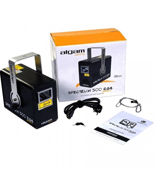 ALGAM LIGHTING SPECTRUM 500 RGB LASER POLICROMO RED, GREEN, BLU