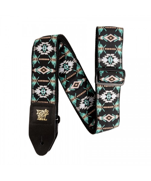 ERNIE BALL 5325 TRACOLLA SOUTHWESTERN TURQUOISE JACQUARD STRAP 2021