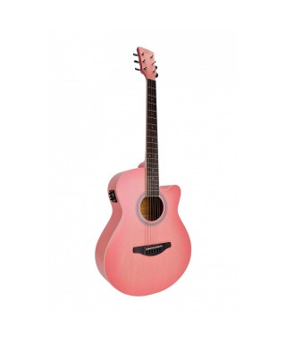 SOUNDSATION Acoustic guitar SOUNDSATION Saguaro-HW-Ce pk
