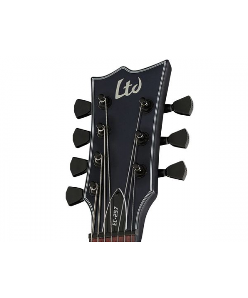 LTD LTD EC-257 - Black Satin - 7 corde