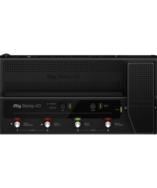 IK Multimedia IRIG STOMP I / O - MIDI pedal board with integrated audio interface