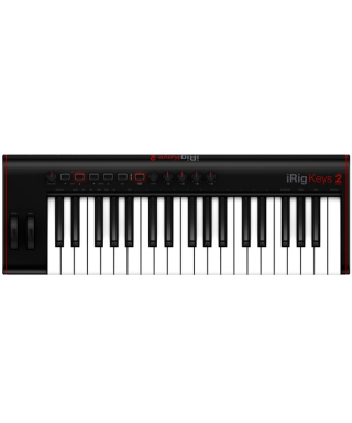 IK Multimedia iRig Keys 2 PRO - Tastiera MIDI/Controller universale con 37 tasti