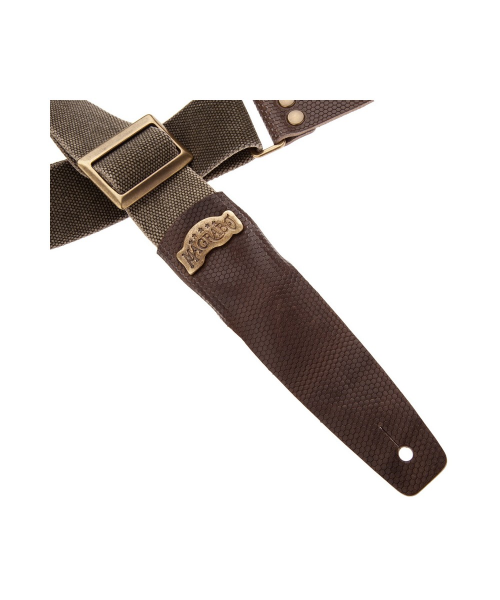 MAGRABO' STRIPE SC COTTON WASHED VERDE  OLIVA 5 CM TERMINALI TWINKLE GRIGIO, FIBBIA RECTA ARGENTO