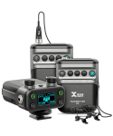XVIVE U5T2 LAVALIER - SISTEMA WIRELESS DIGITALE CON DOPPIO TRASMETTITORE PER CAMERA DSLR O BROADCAST