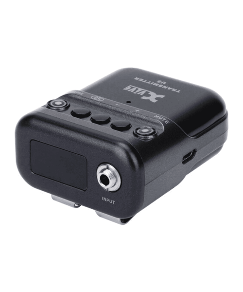 XVIVE U5T2 LAVALIER - SISTEMA WIRELESS DIGITALE CON DOPPIO TRASMETTITORE PER CAMERA DSLR O BROADCAST