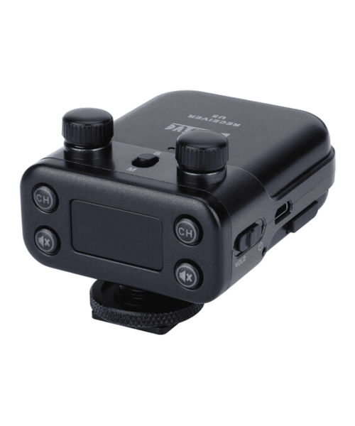 XVIVE U5T2 LAVALIER - SISTEMA WIRELESS DIGITALE CON DOPPIO TRASMETTITORE PER CAMERA DSLR O BROADCAST