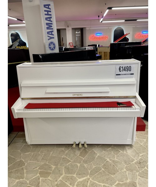 Vertical piano OFFBERG Mod.113 Satin white