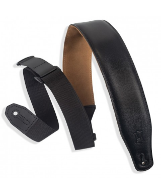 Guitar shoulder strap LEVY'S Right height black