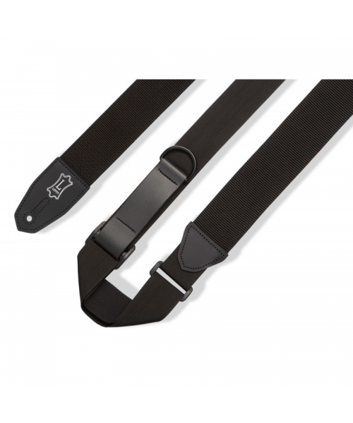 Guitar shoulder strap LEVY'S Right height black