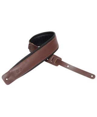 Guitar shoulder strap LEVY'S Brown DM1PD