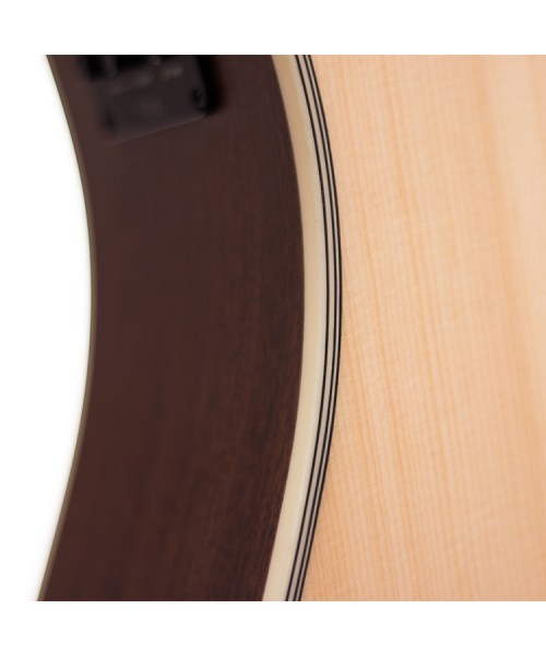 Acoustic guitar GOLDWOOD Dreadnought CTW EQ NAT satin