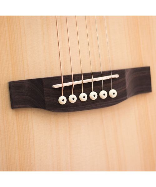 Acoustic guitar GOLDWOOD Dreadnought CTW EQ NAT satin