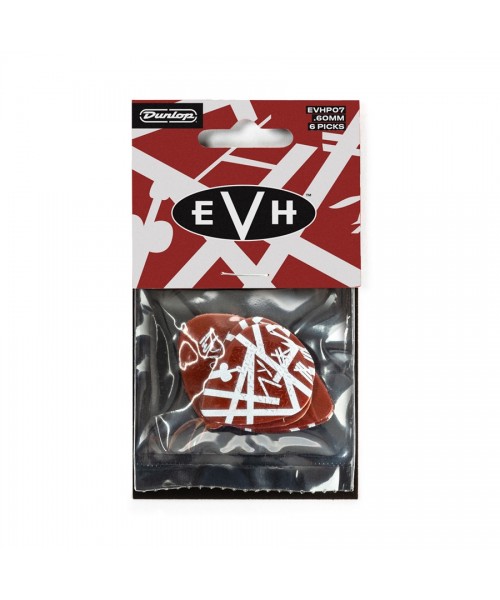 DUNLOP EVHP07 EVH SHARK GUITAR PLETTRI MAX GRIP 0.60 MM 6/PLAYER