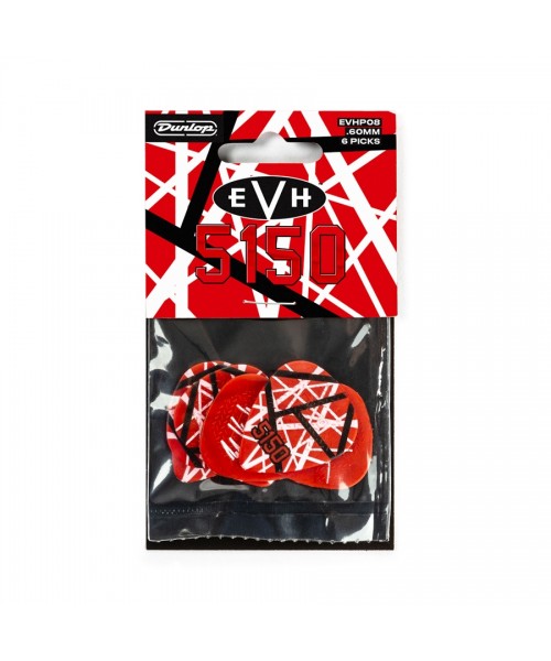 DUNLOP EVHP08 EVH 5150 PLETTRI MAX GRIP 0.60 MM 6/PLAYER