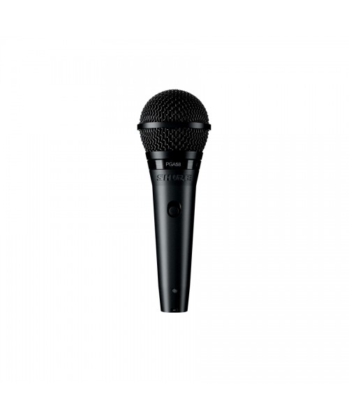 SHURE PGA58BTS Pack microphone, tripod rod, XLR cable, case