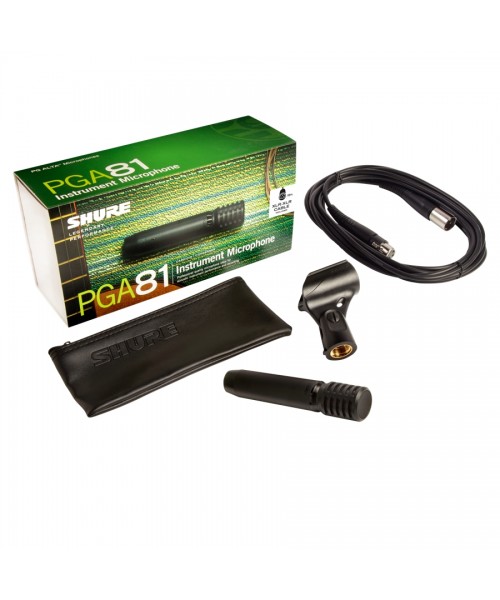 SHURE PGA81 Microphone Overhead Cardioid condenser