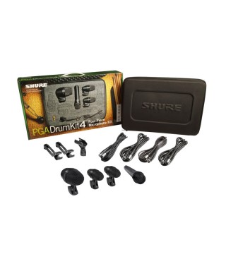 SHURE PGADRUKIT4 4 microphone kit for drums