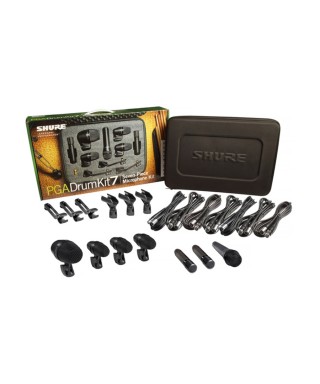 SHURE PGADRUKIT7 7 microphone kit for drums