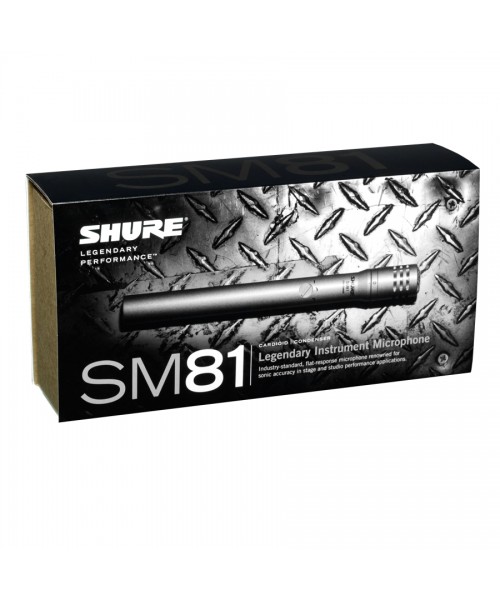 SHURE SM81 MICROFONO CONDENSATORE CARDIODE